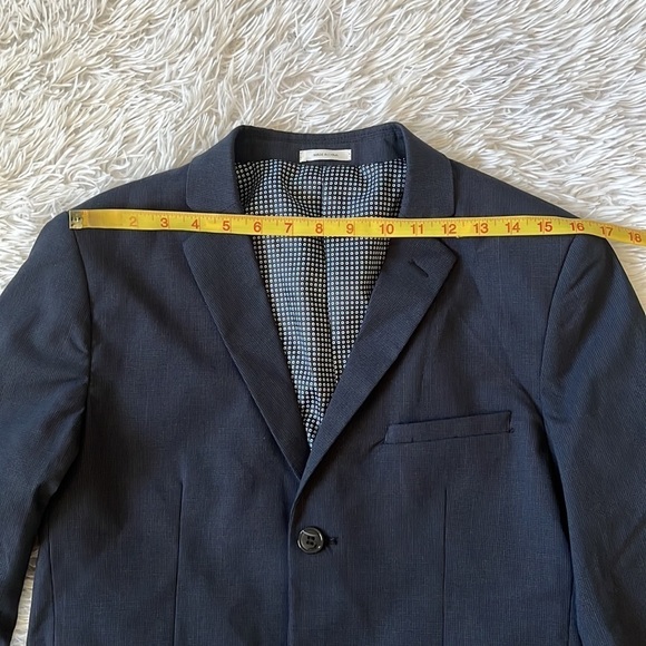 WD.NY Men’s Suit Jacket in Navy blue size 18 - Picture 11 of 14